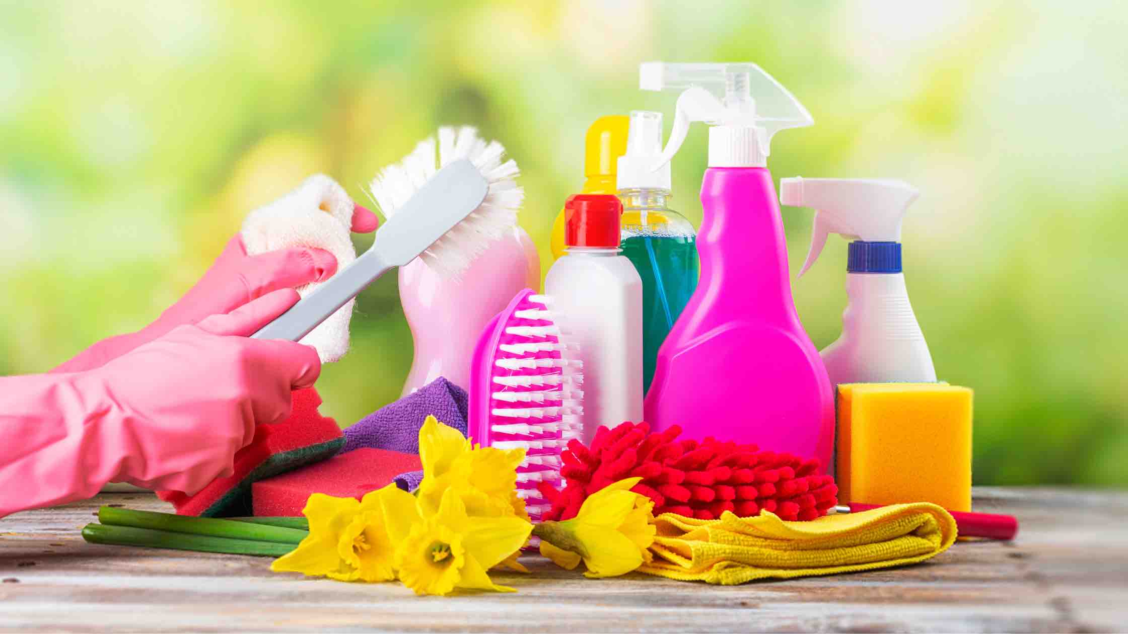 cleaning supplies 