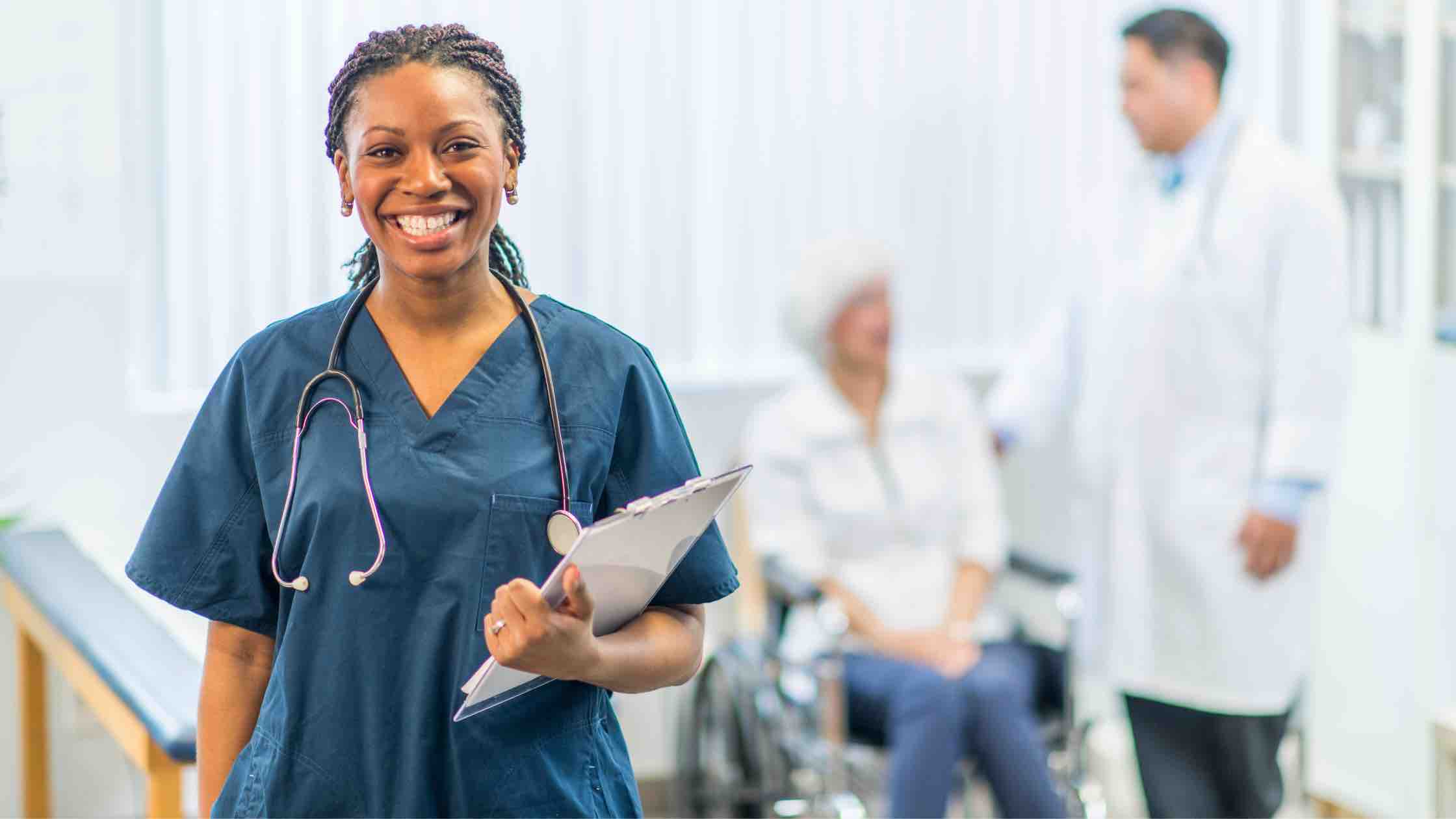 Nurse smile 