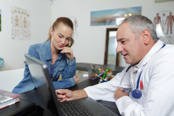 Nurses summarizing HCAHPS  Survey results