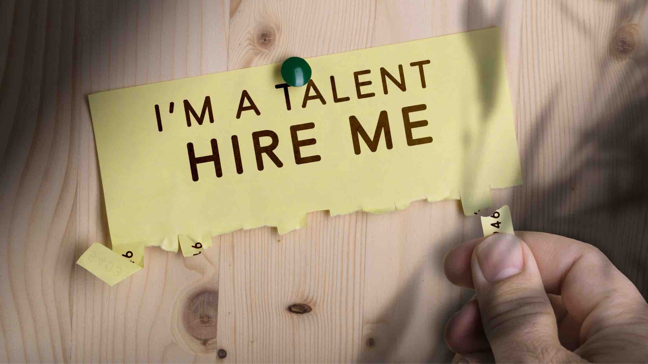 talent sticky note