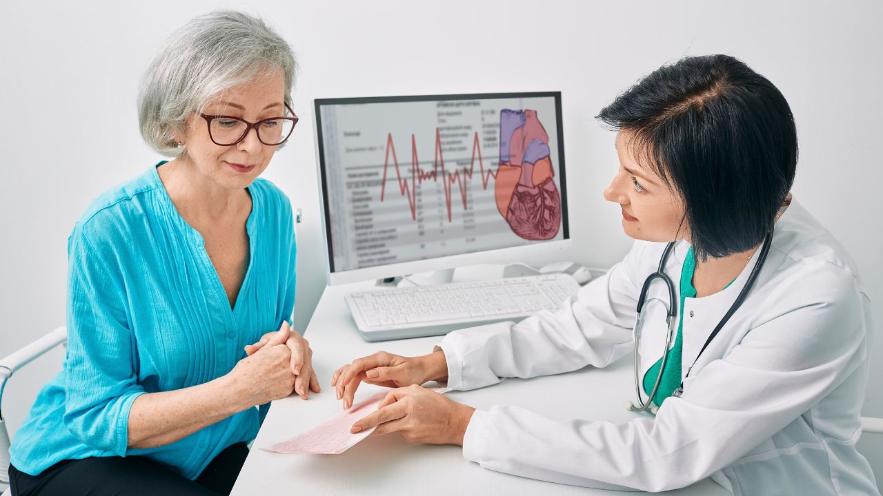 image of patient and doctor