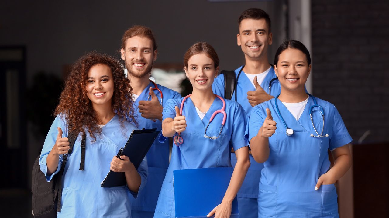 a group of nurses 