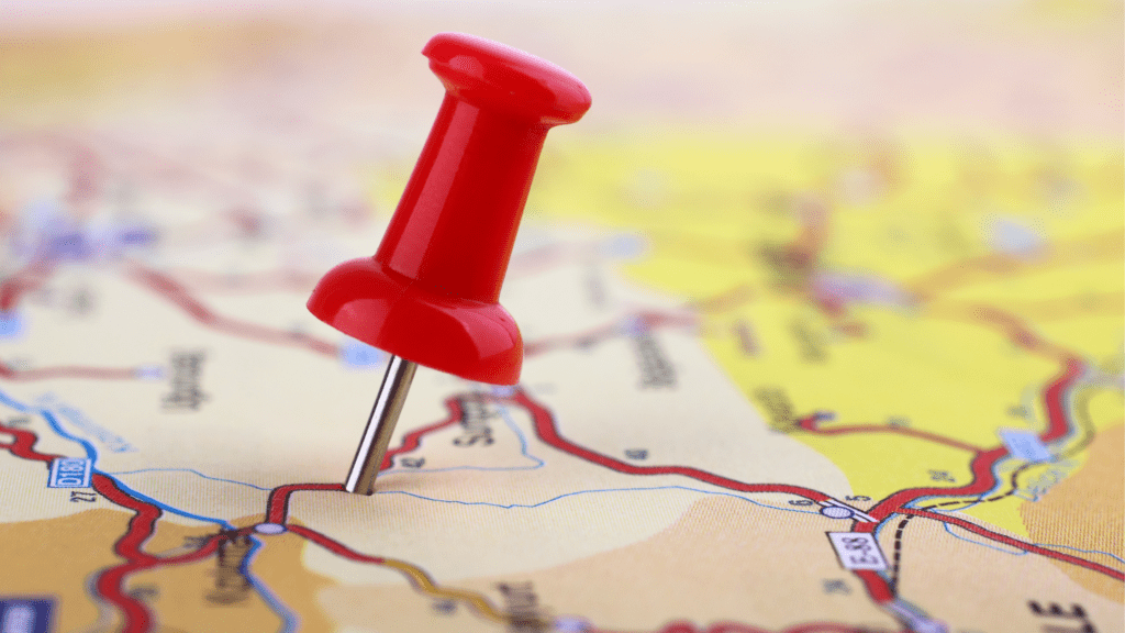 location pin